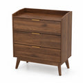 C¨®moda de madera con 3 cajones y gu¨ªas